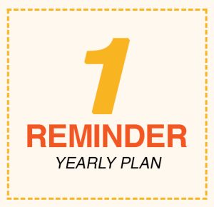 1 Reminder - Yearly Plan