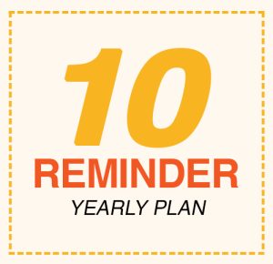 10 Reminder - Yearly Plan